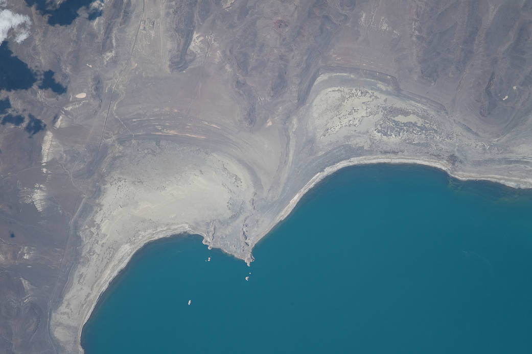 Pyramid Lake in western Nevada