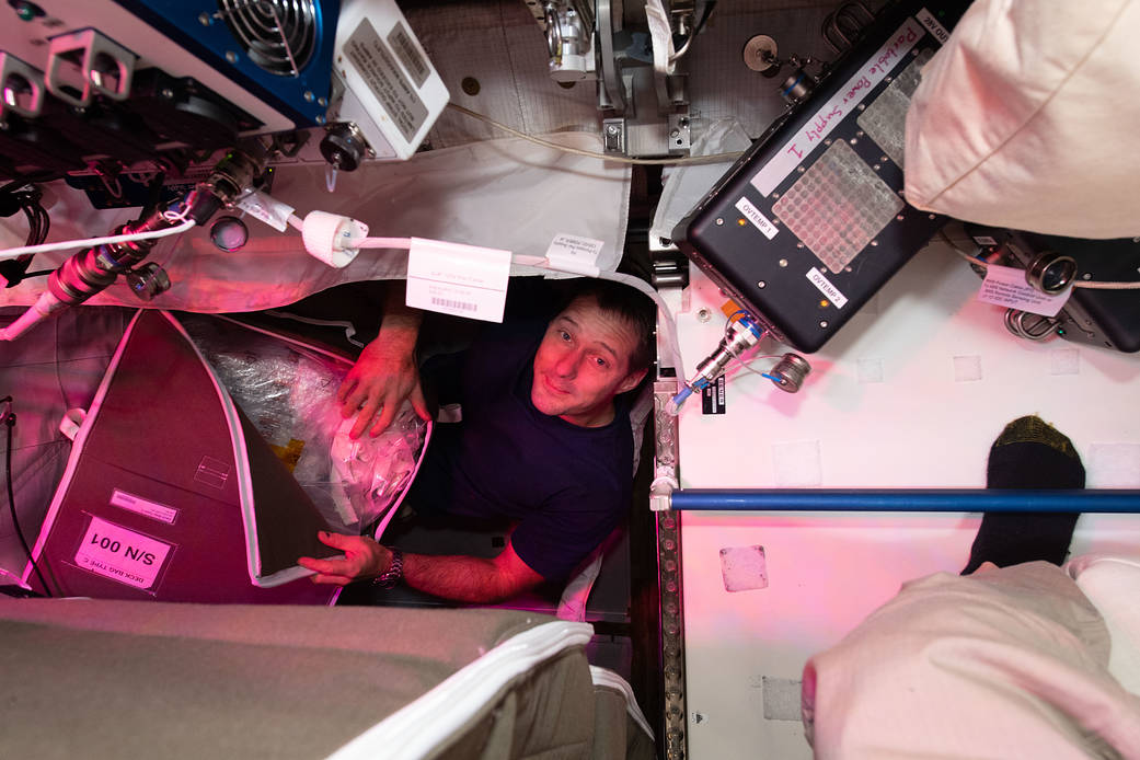 Expedition 65 Flight Engineer Thomas Pesquet of ESA
