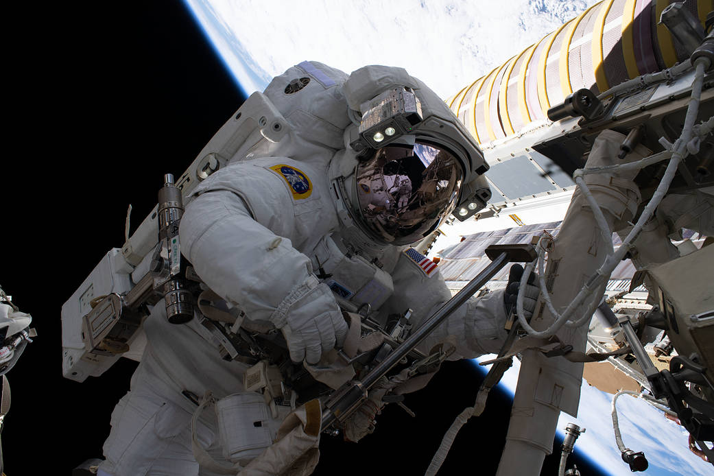 NASA spacewalker Shane Kimbrough