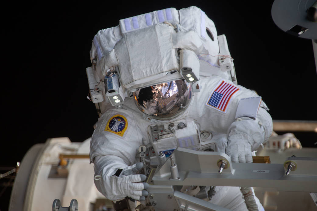 NASA spacewalker Shane Kimbrough