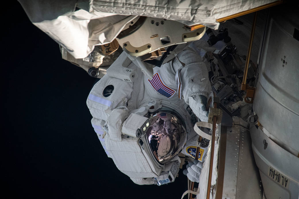 NASA spacewalker Shane Kimbrough