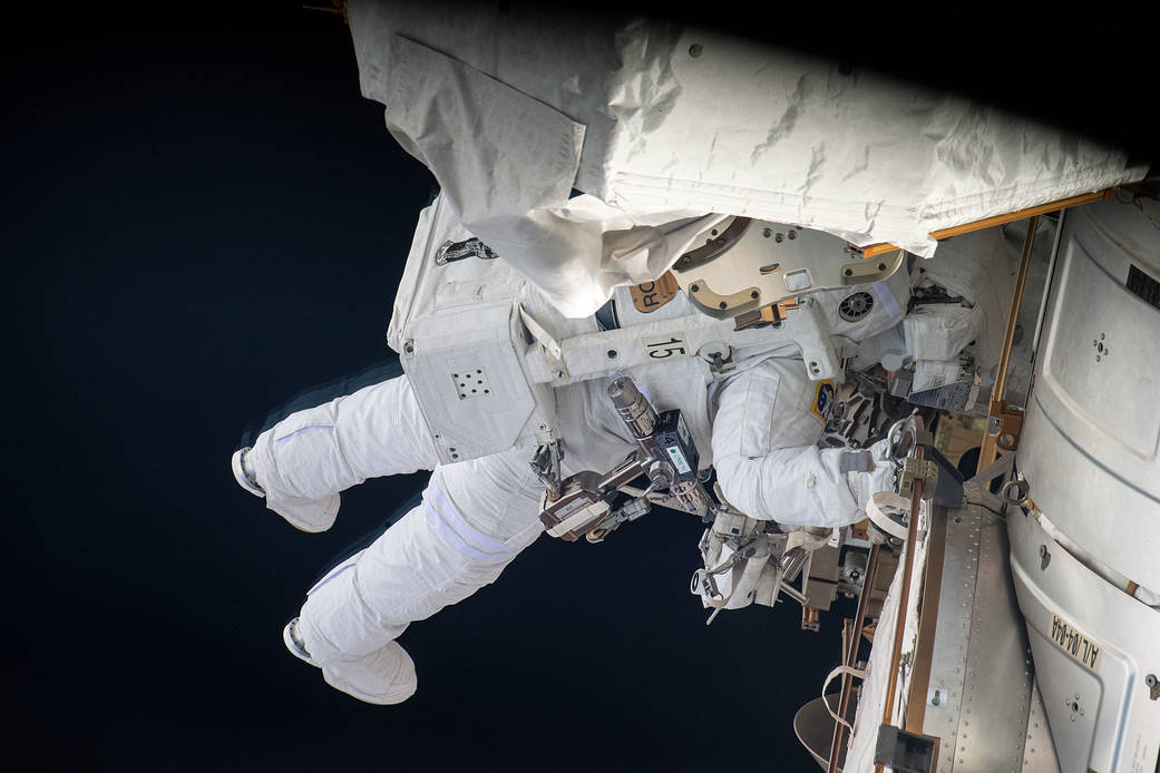 NASA spacewalker Shane Kimbrough