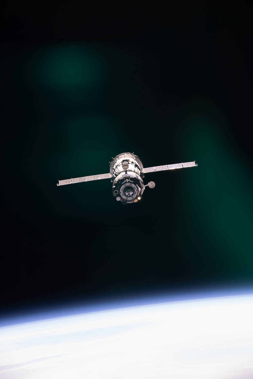 The Soyuz MS-18 crew ship relocates to Nauka