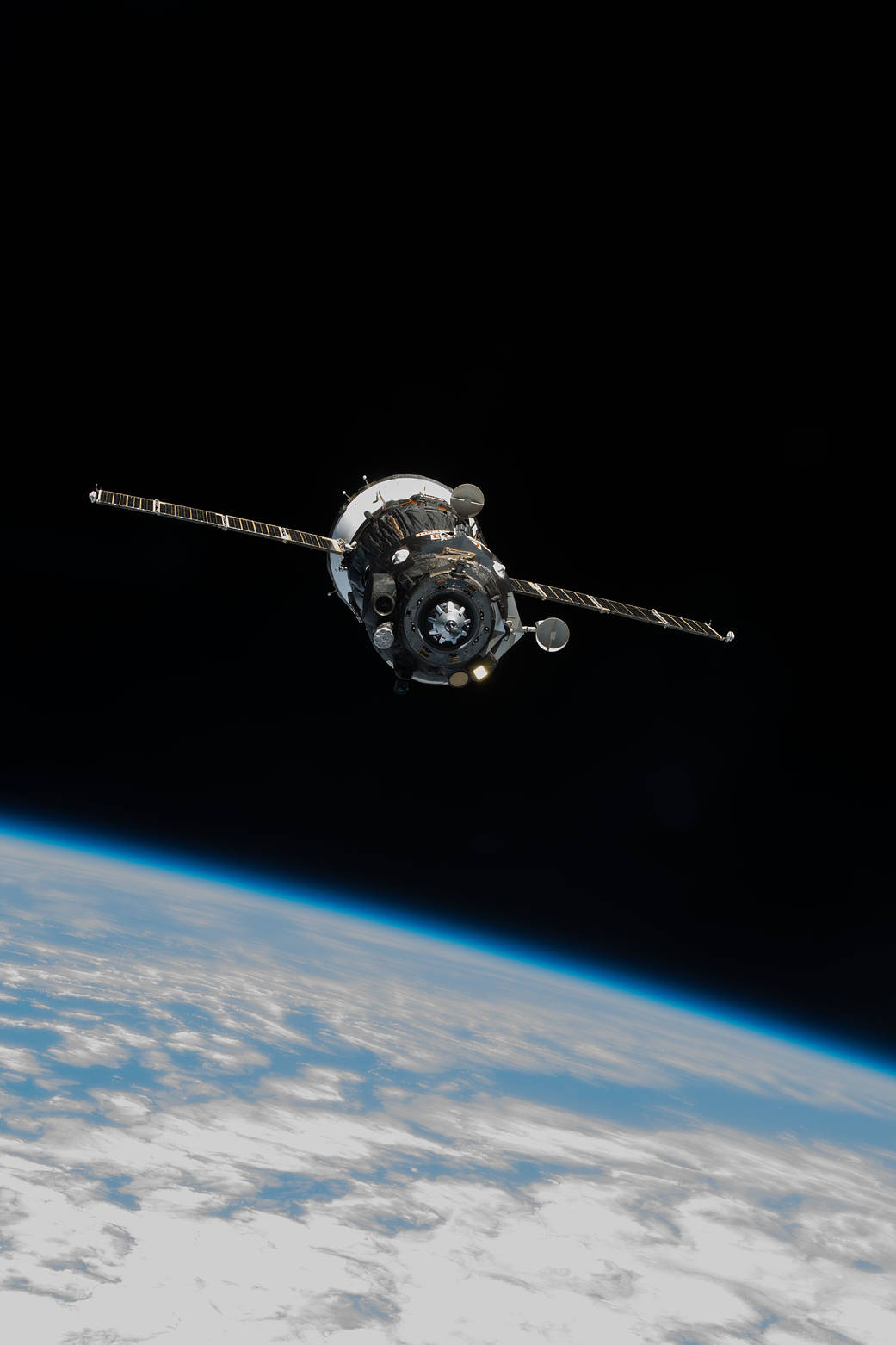 The Soyuz MS-18 crew ship relocates to Nauka