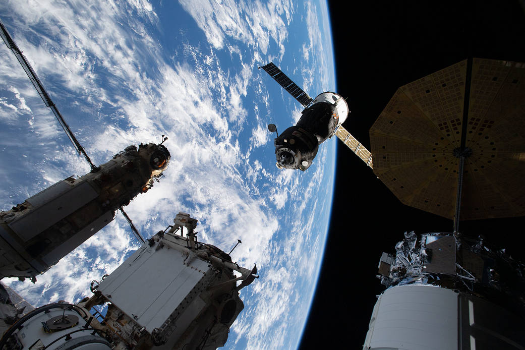 The Soyuz MS-18 crew ship relocates to Nauka
