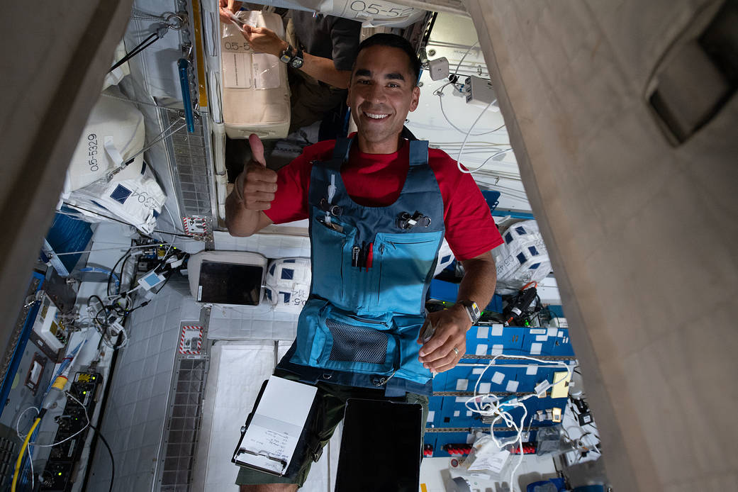 NASA astronaut Raja Chari