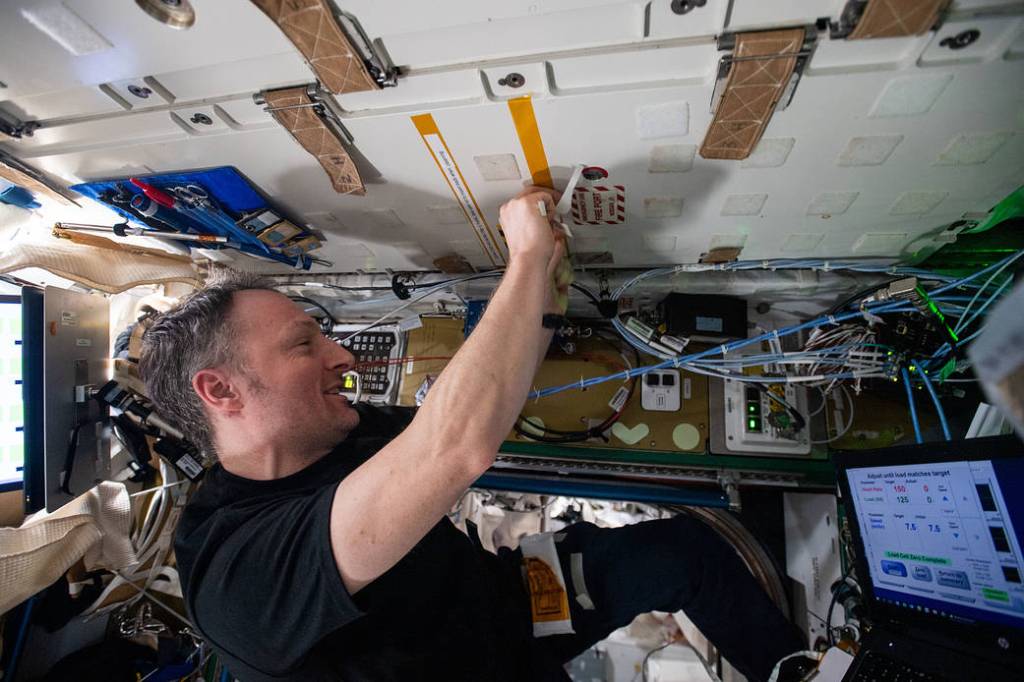 ESA (European Space Agency) astronaut Matthias Maurer