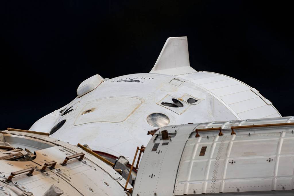 The SpaceX Dragon Endurance docked to the Harmony module