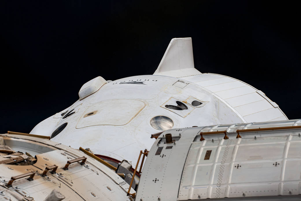 The SpaceX Dragon Endurance docked to the Harmony module