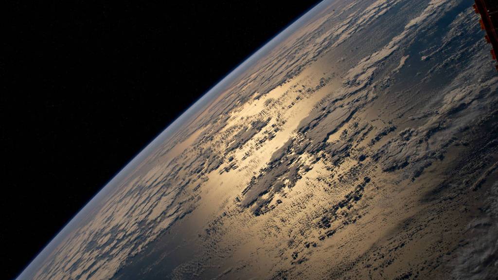 Sunlight on the Atlantic Ocean
