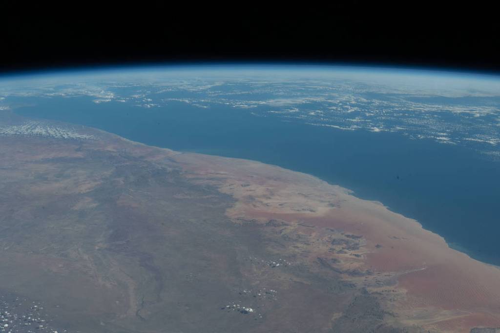 The Namib Desert on the Atlantic coast of Namibia