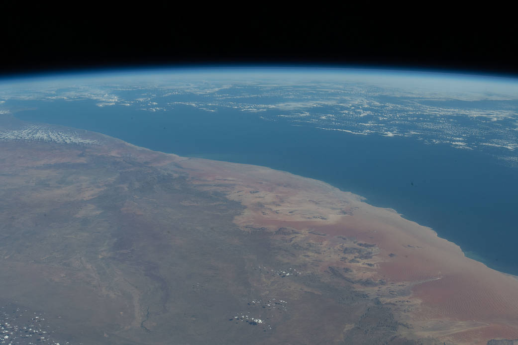 The Namib Desert on the Atlantic coast of Namibia