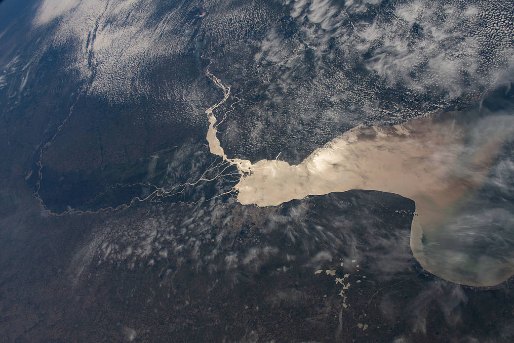 The Rio de la Plata separates Argentina and Uruguay