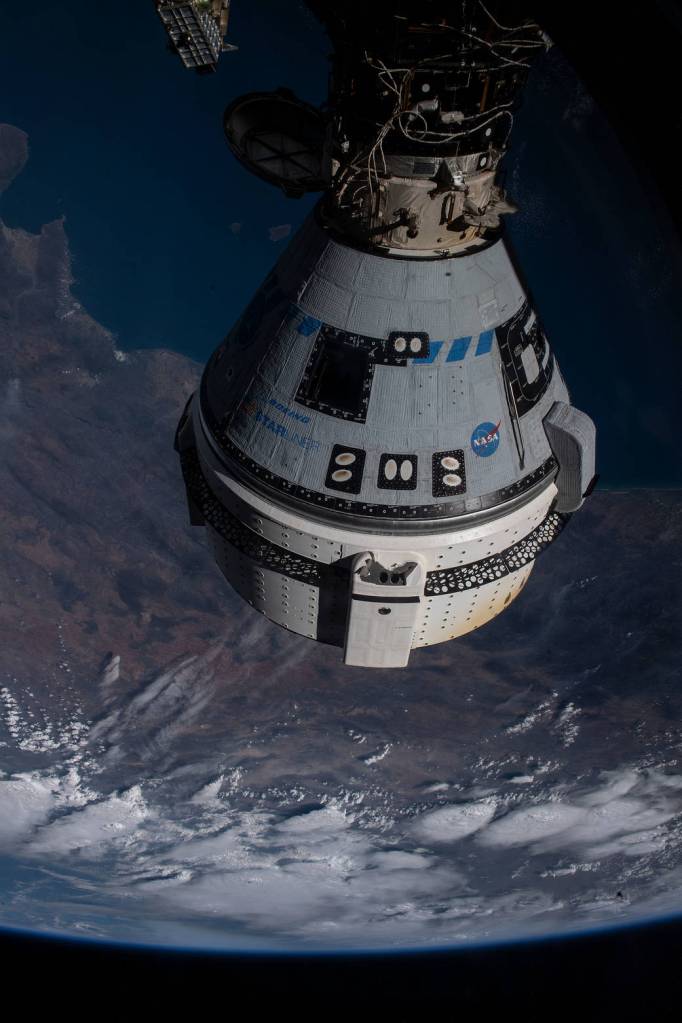 Boeing’s Starliner crew ship docked to the Harmony module