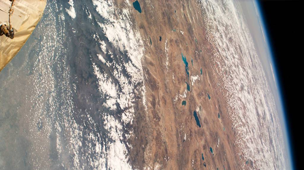 The snow-capped Himalayas and southern China