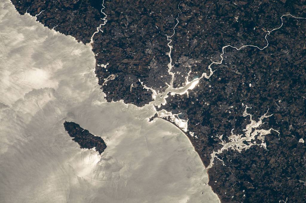 The island of Groix off the northwestern coast of France
