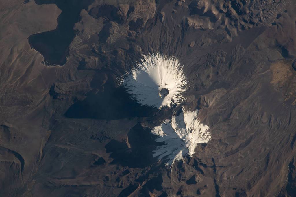 The Parinacota and Pomerape stratovolcanoes