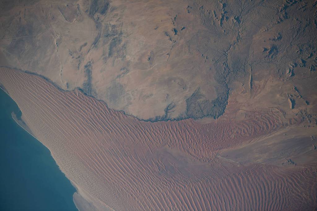 The Namib Desert on Namibia’s Atlantic coast