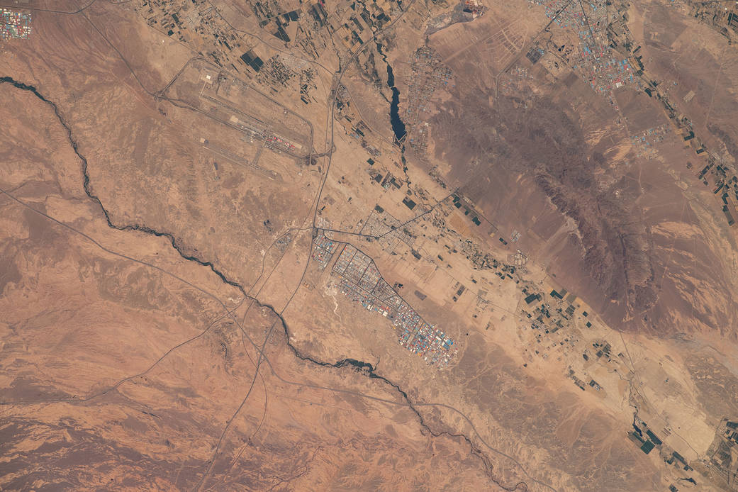 Imam Khomeini International Airport south of Tehran, Iran