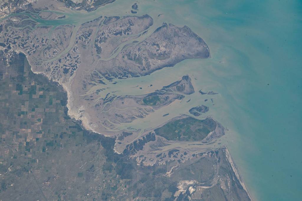 The Bahia Blanca on the coast of Argentina