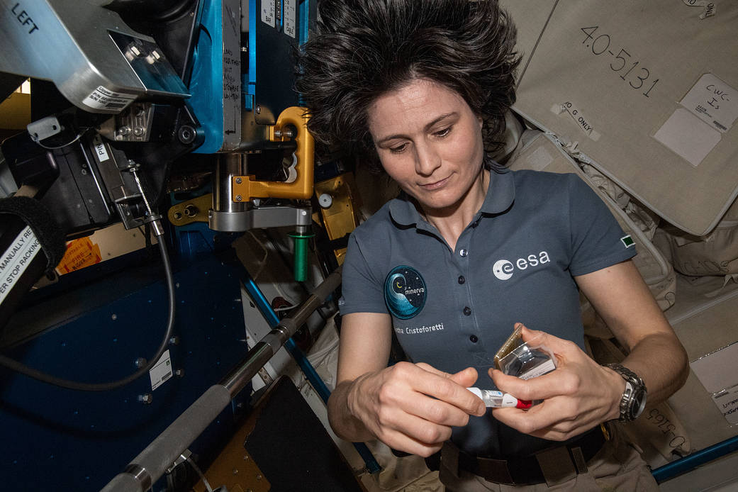 European Space Agency astronaut Samantha Cristoforetti