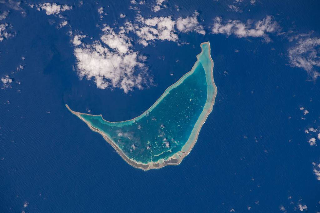 Taongi Atoll in the independent country of the Marshall Islands