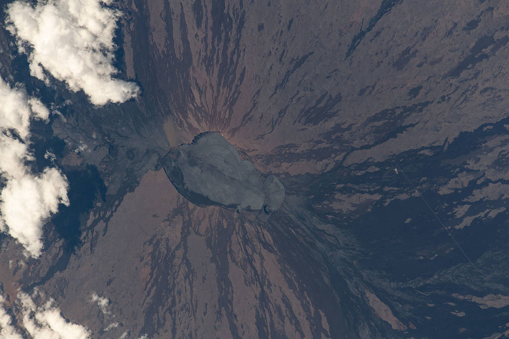 Mauna Loa, the world's largest active volcano in Hawaii