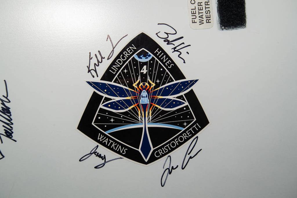 The SpaceX Crew-4 mission insignia