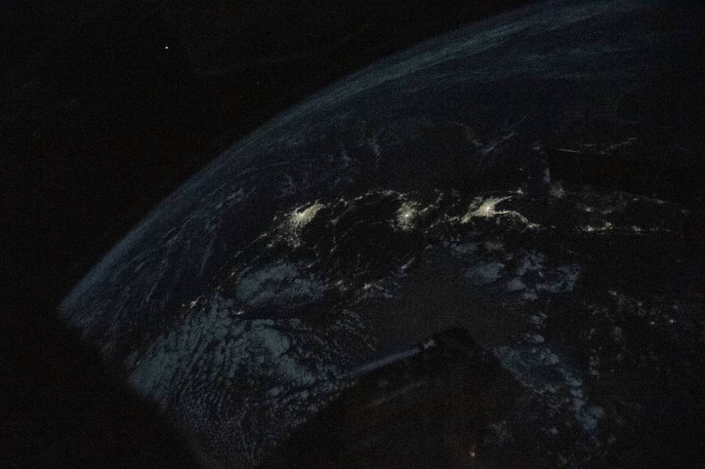 The night lights of Tokyo, Nagoya, and Osaka