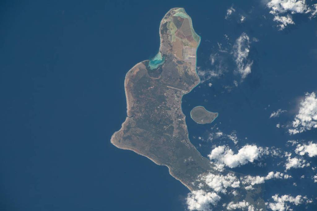 The island of Bonaire off the coast of Venezuela