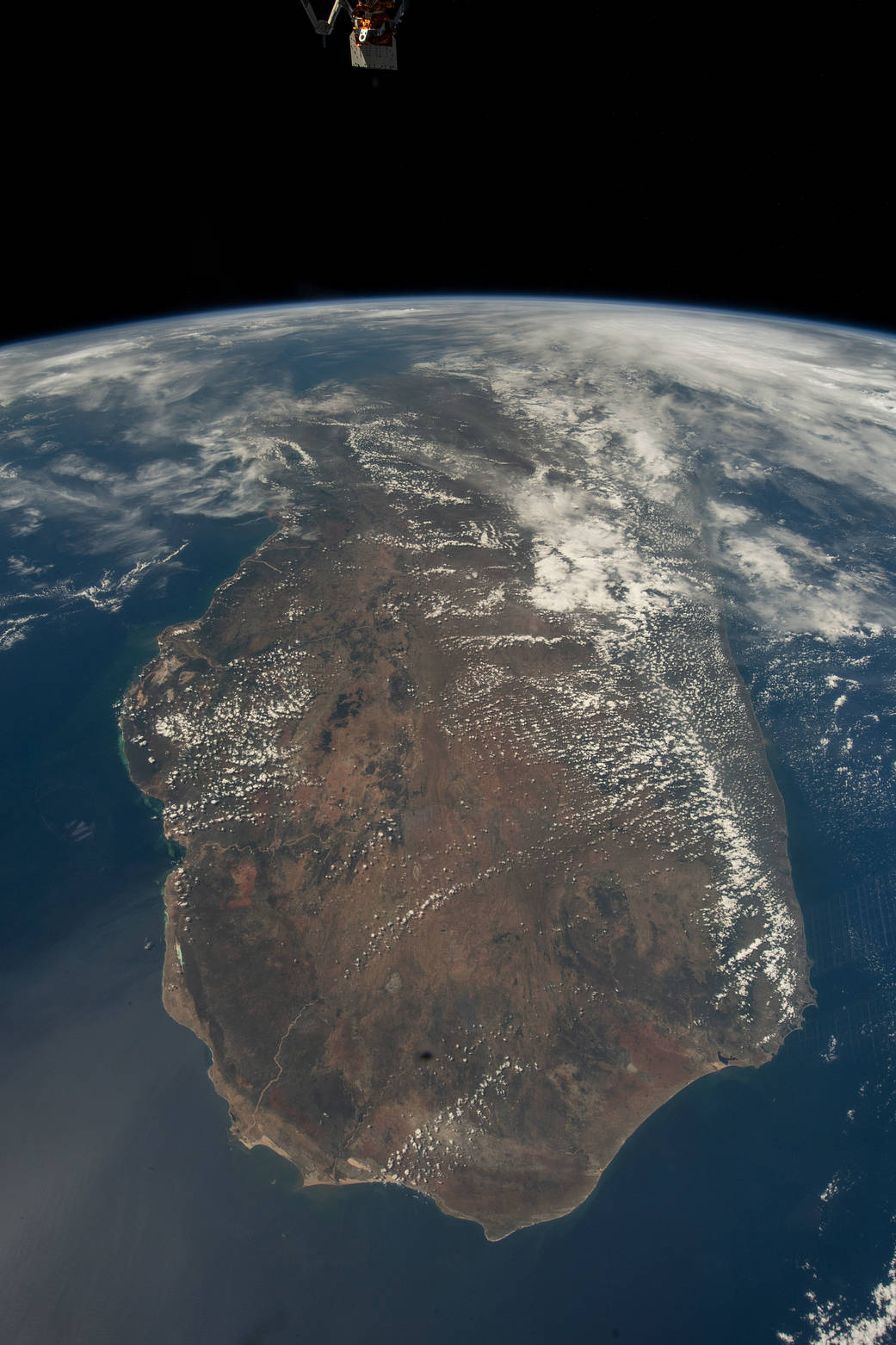 The island nation of Madagascar
