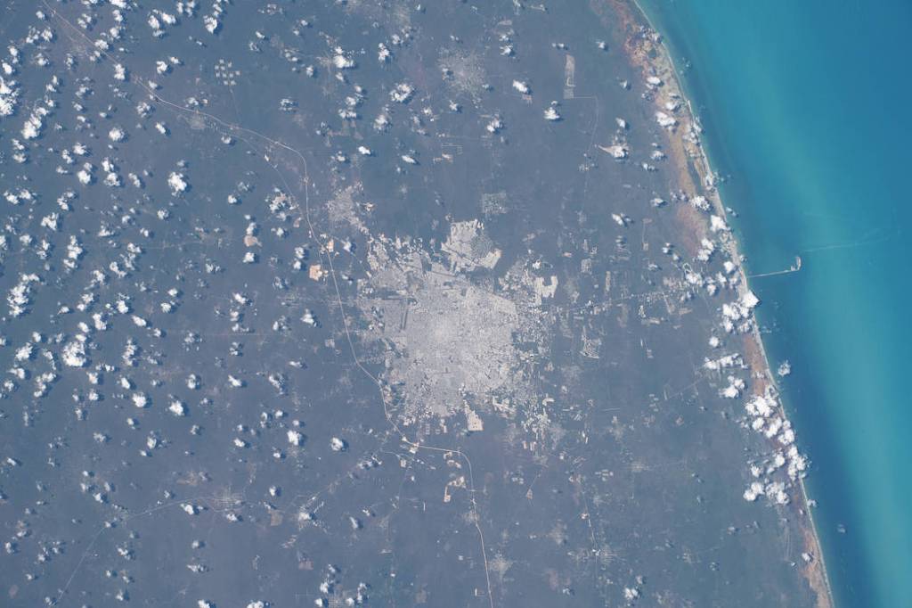 The Mexican city of Merida on the Yucatan Peninsula