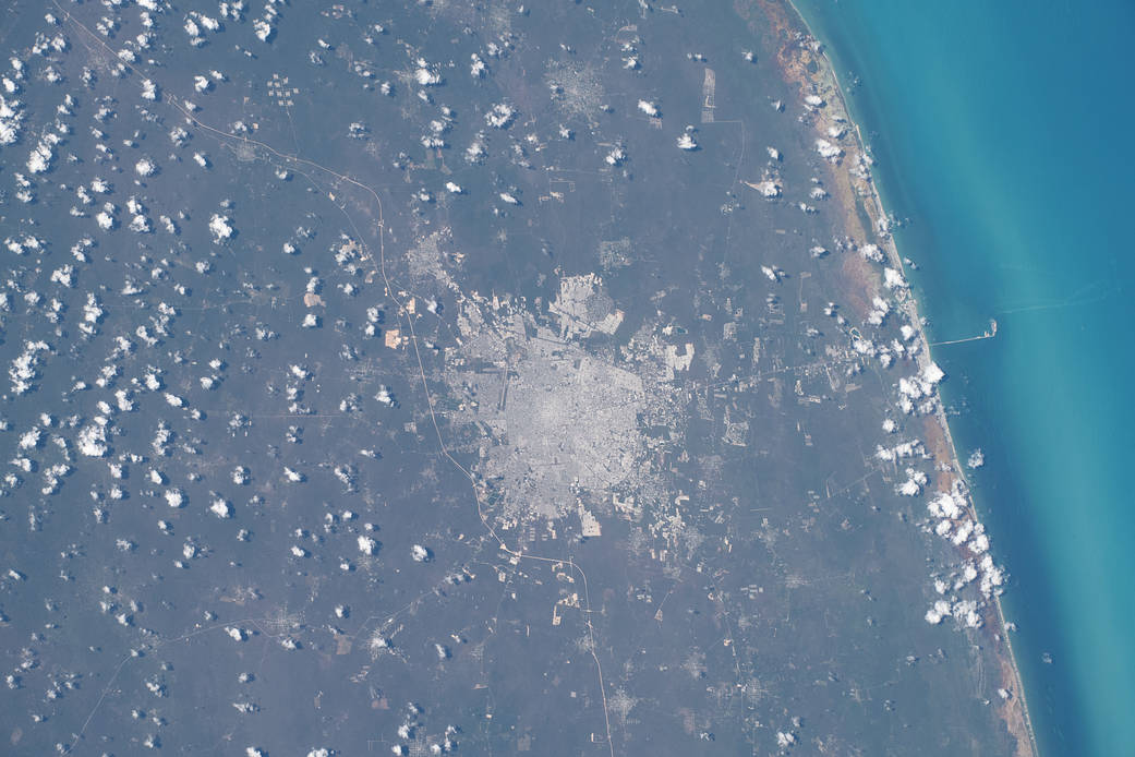 The Mexican city of Merida on the Yucatan Peninsula