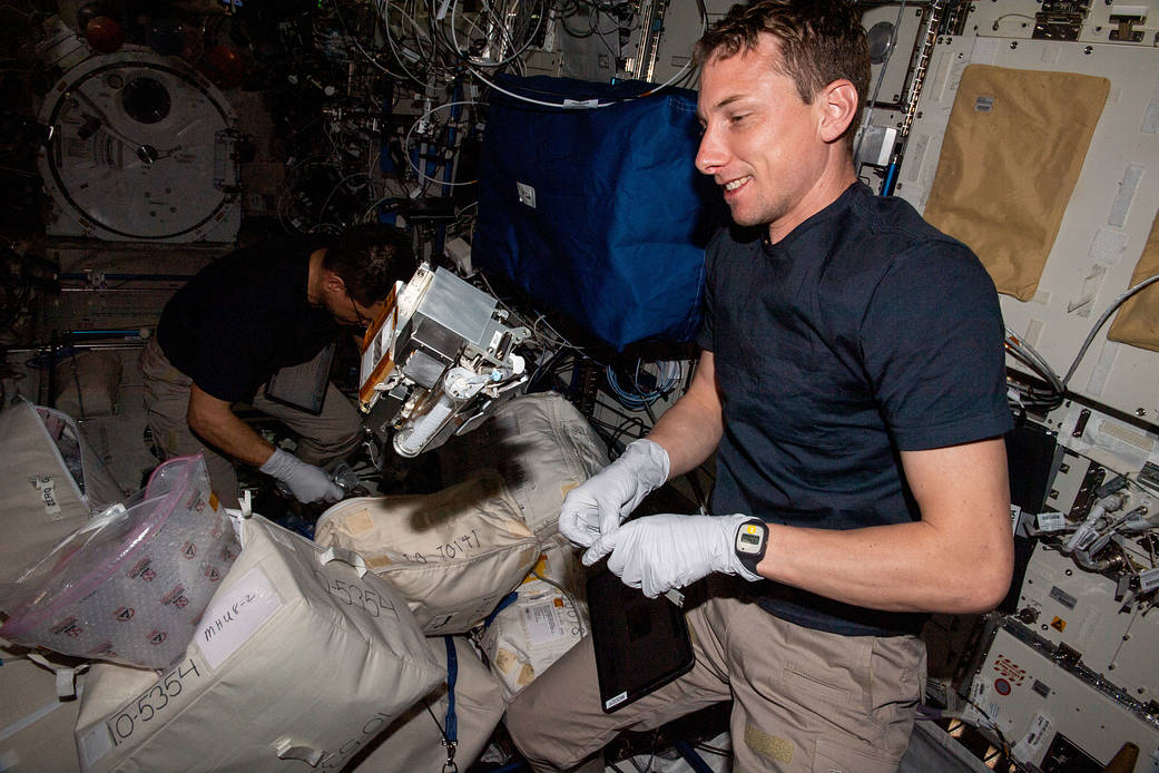 NASA astronaut Warren "Woody" Hoburg