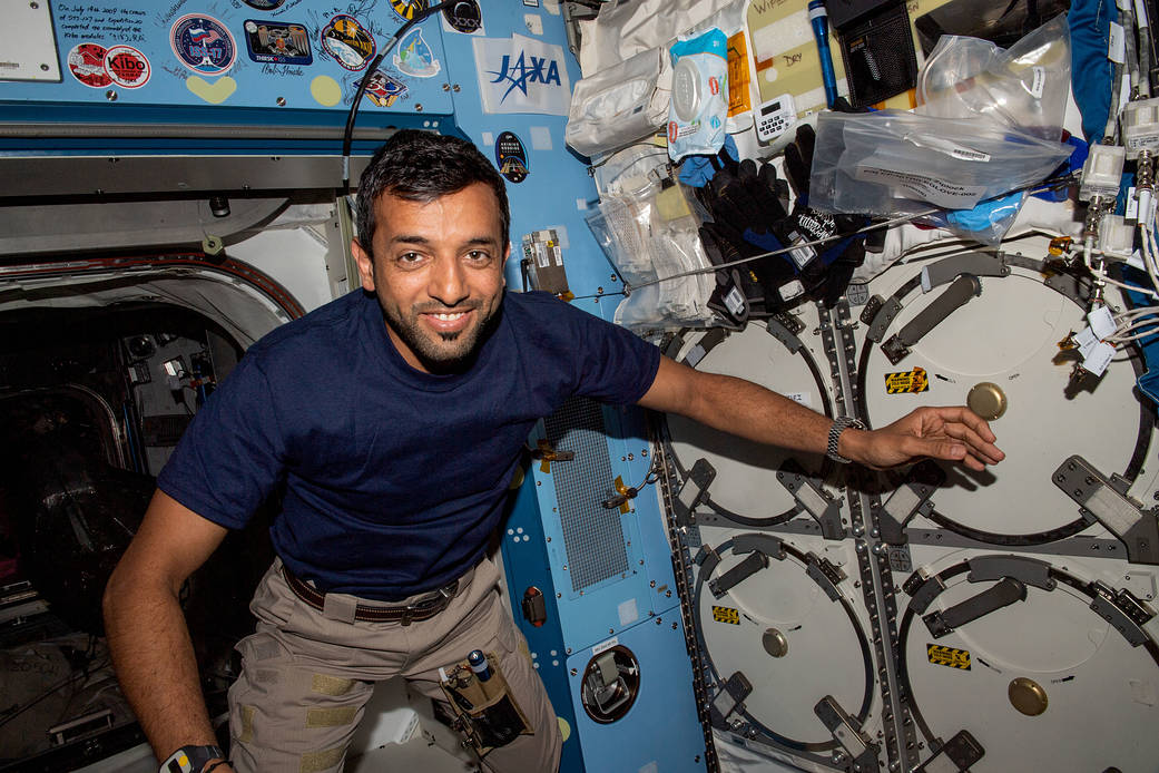 UAE (United Arab Emirates) astronaut Sultan Alneyadi