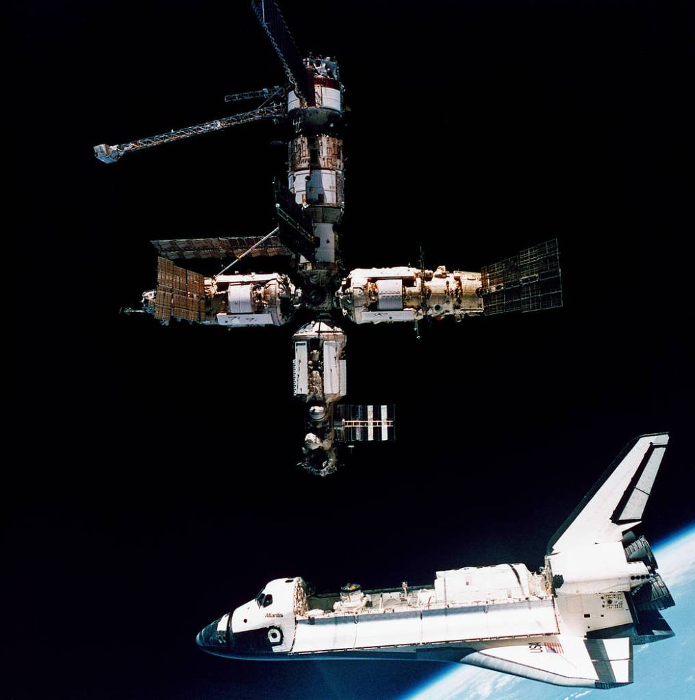 This Week in NASA History: STS-71 Launches – June 27, 1995