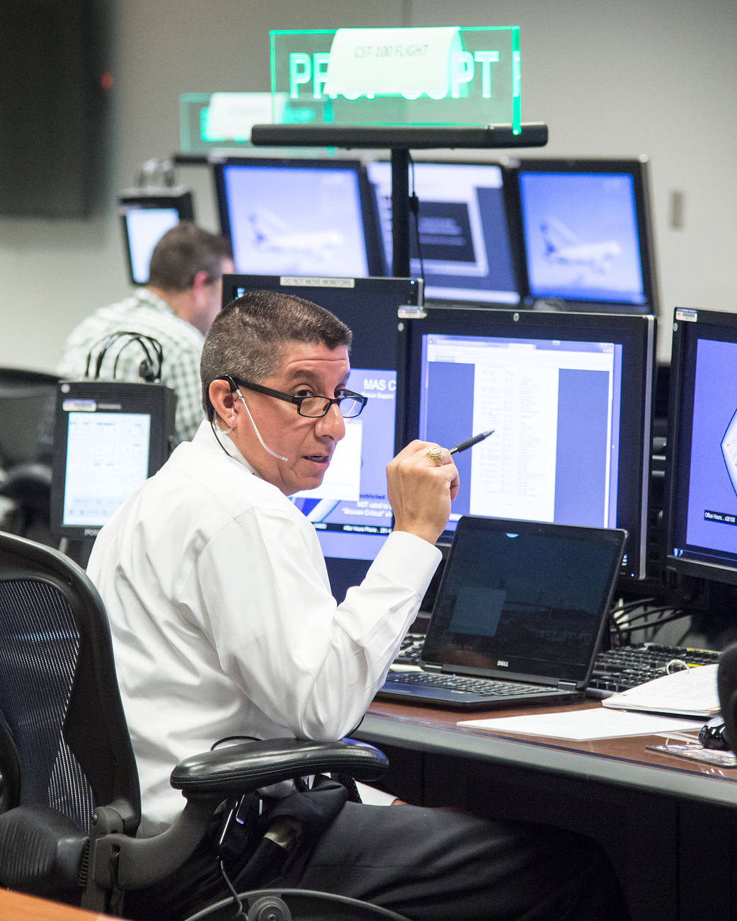 Flight Director during simulatiion