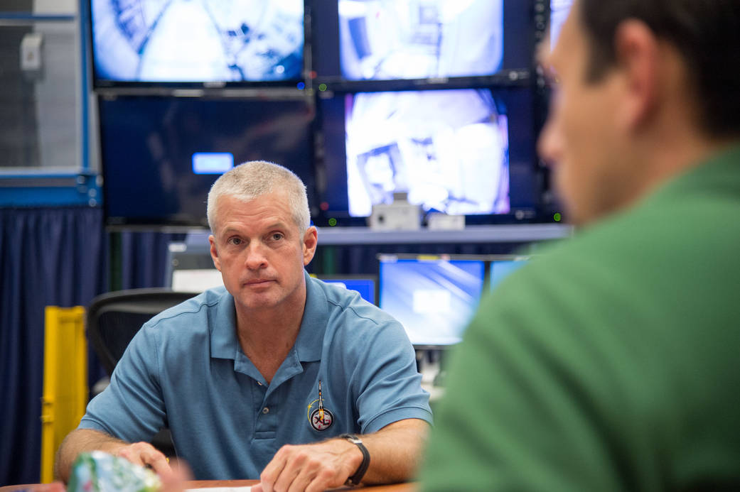 NASA astronaut Steve Swanson