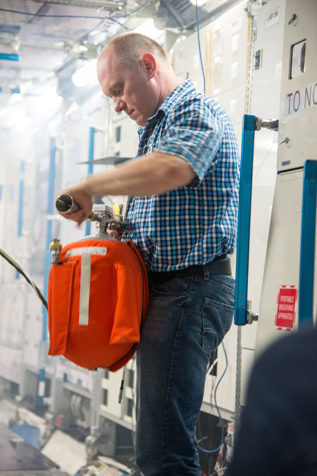 Russian cosmonaut Oleg Artemyev