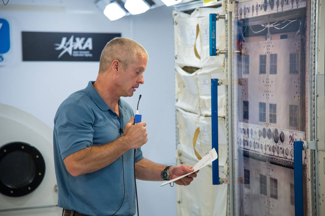 NASA astronaut Steve Swanson