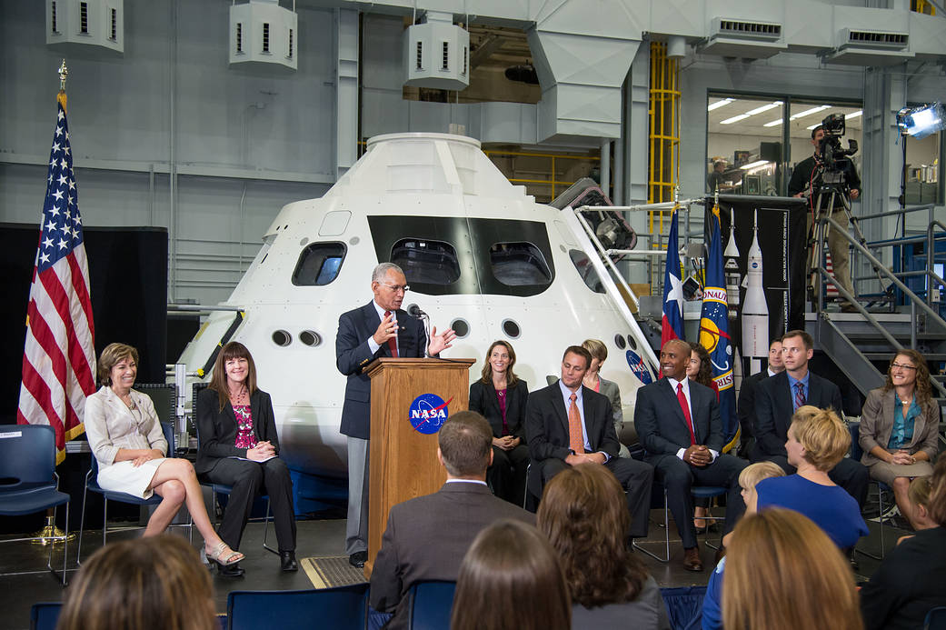 NASA Administrator Charlie Bolden