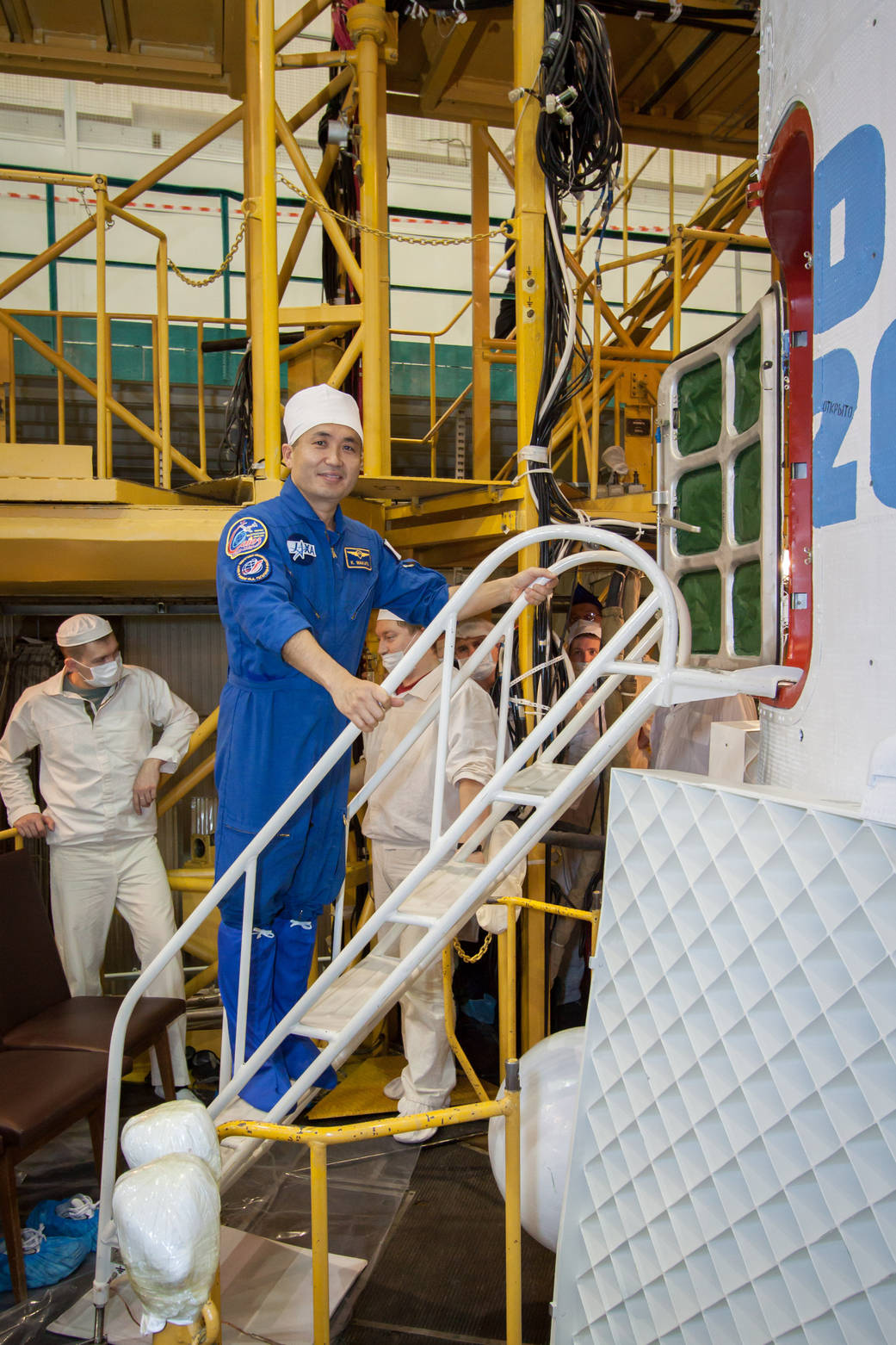 Koichi Wakata of the Japan Aerospace Exploration Agency