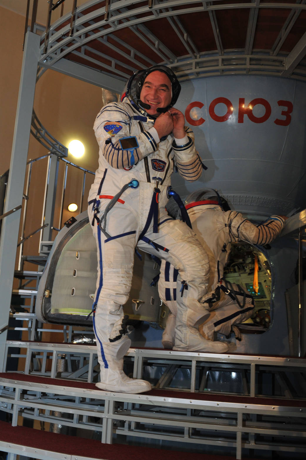 Soyuz Commander Alexander Skvortsov