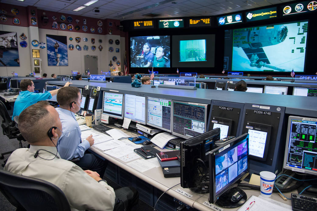 MCC Activities During SpaceX Rendezvous