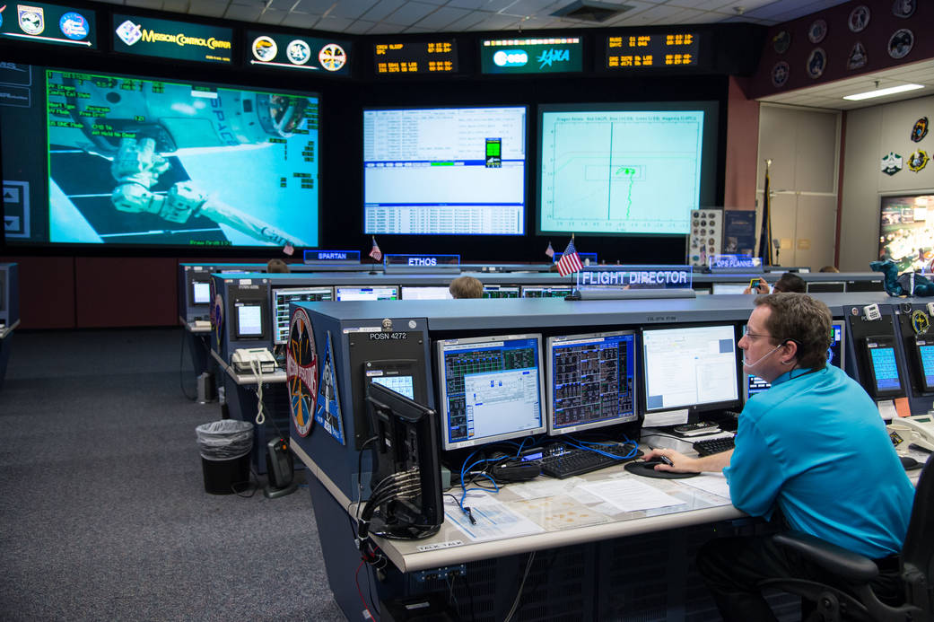 Flight Director Activities During SpaceX Rendezvous