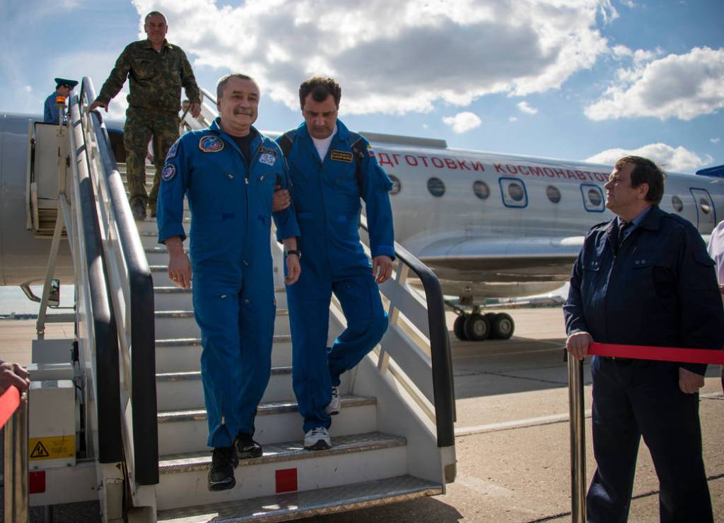 Mikhail Tyurin is Welcomed Home