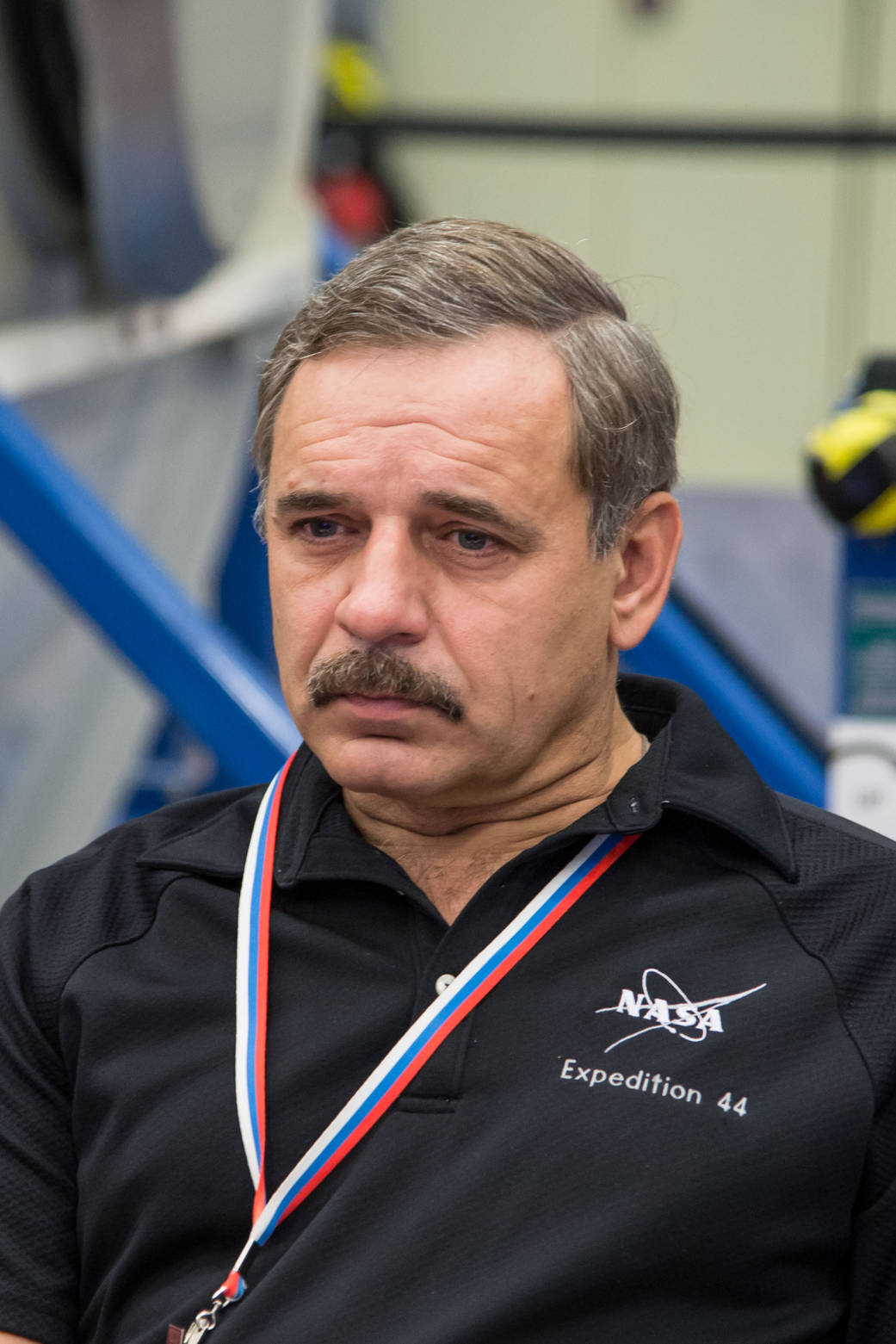 Mikhail Kornienko During Emergency Scenario Training