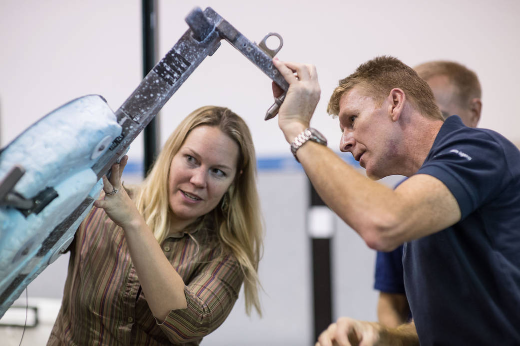 Expedition 46/47 Spacewalk Training