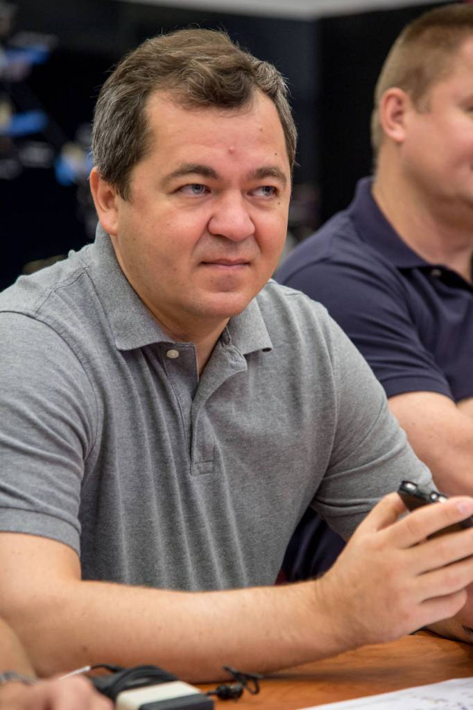 Russian Cosmonaut Oleg Skripochka