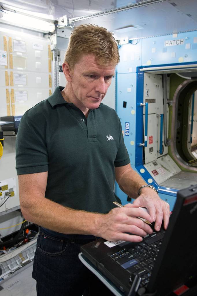 Timothy Peake in Routine Operations Training